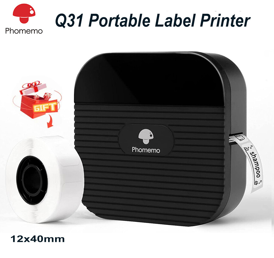 Bluetooth Label Maker P21 Mini Wireless Printer with Tape for Home & Office