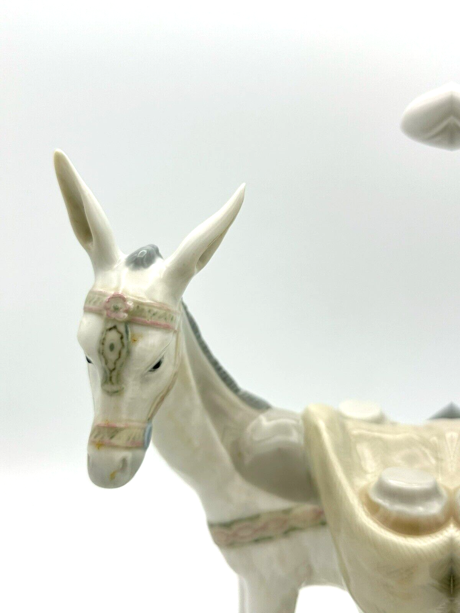 Lladro #4638 Honey Peddler Boy On Donkey Retired 1978 | eBay