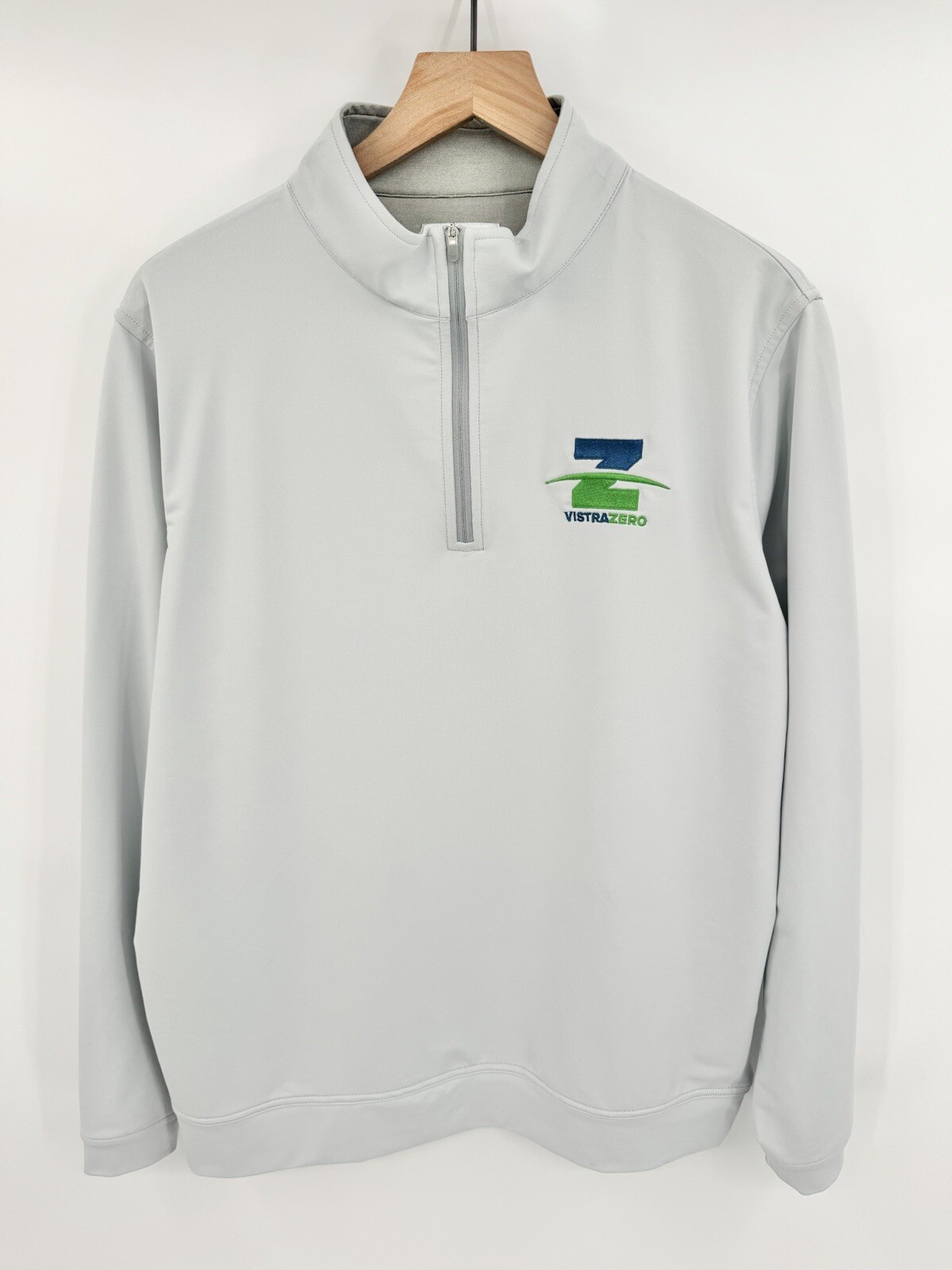 Peter Millar Pullover Large Gray Crown Sport Pert… - image 1