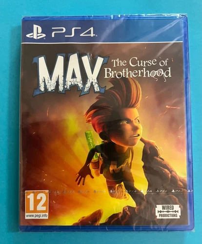 Max The Curse of Brotherhood (PS4) UK PAL Region 2 New/Sealed