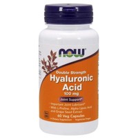 Now Foods, Hyaluronic Acid 100Mg Doppelte StäRke 60 Veg. Kapseln Super Preis