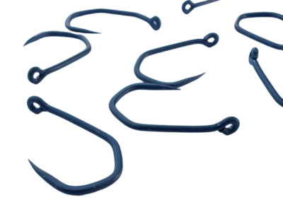 10X HEX-Gape Hand Sharpend Hooks~#4 ~#6~#8 Carp Fishing Rig Making   