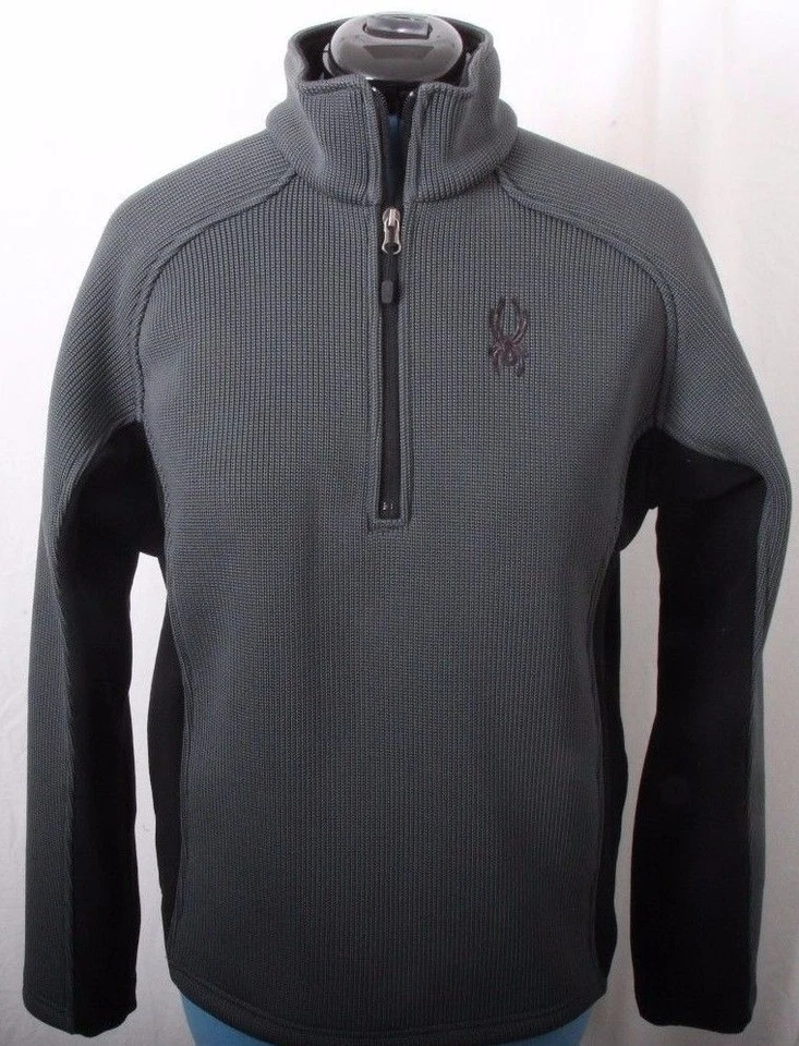 SPYDER Men's Outbound 1/2 Half Zip Midweight Core Sweater | I43 - Image 3 of 4
