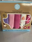 Charlie Banana 5 Cloth Diapers One Size + 5 Inserts