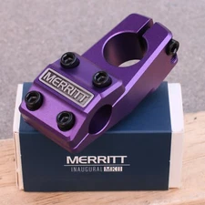 MERRITT BMX INAUGURAL v2 TOPLOAD BICYCLE STEM PURPLE 30mm Rise