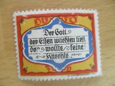 (4170) Reklamemarke - D V f. Ö.