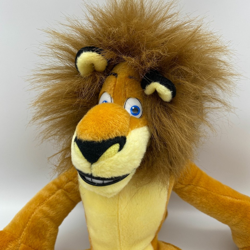 Madagascar Alex The Lion plush stuffed animal Dreamworks Kohls Cares ...