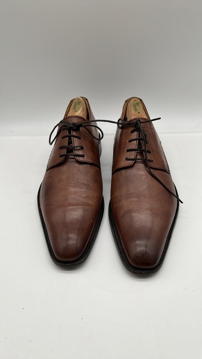 Hoofs And Hides Mens Genuine Brown Destress Leather Dress  display picture 3
