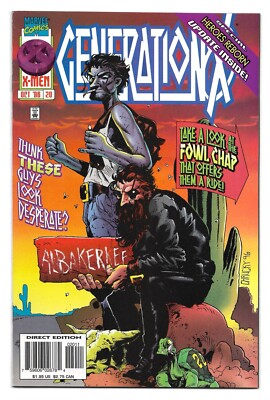 Generation X #20 (Vol 1) : NM- : ''Bodies in Motion'' : Bastion