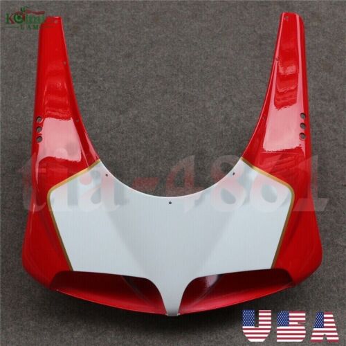 Ajuste para carenado de faros delanteros Ducati 916 998 996 748 1994-2004 nariz capucha superior