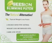 GEESION Slimming Patch _Natural Fat burning_NEW(1 box 30 pcs)