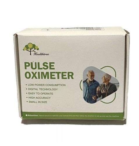 Healthtree Fingertip Pulse Oximeter Blood Oxygen Saturation - 第 2/5 張圖片