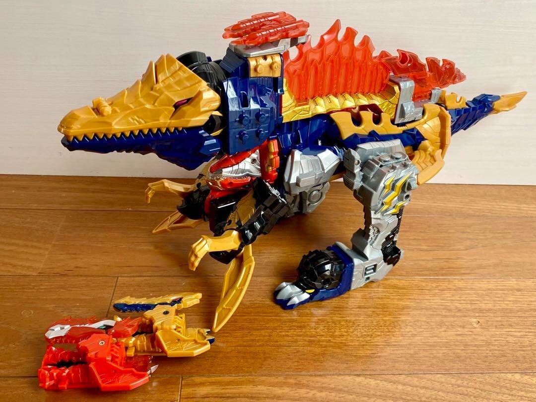 Power Ranger Bandai Dino Fury Ryusoulger Megazord Morpher Set Used