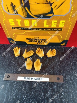 Hot Toys MMS545 SS Exclusive GOTG2 Stan Lee action figure's 1/6 six hands Only
