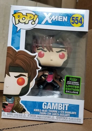 Funko POP! X-Men Gambit #554 2020 Spring Convention Exclusive 