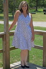 Tulip Clothing Myla Womens Dress in Sheep S-XL