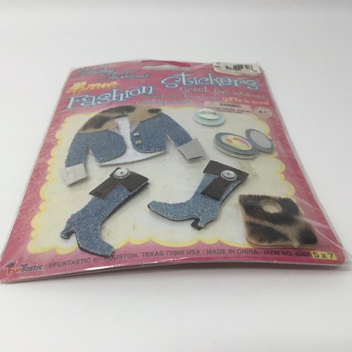New Funtastic Flashy Fashion Thick Stickers Coat Boots Purse Scrapbooking - Picture 7 of 8