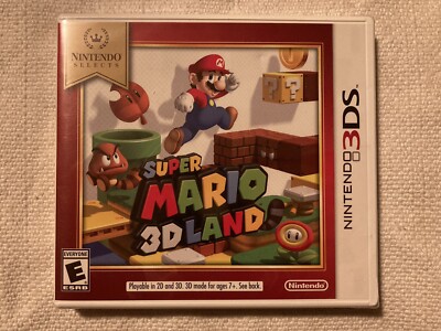 Super Mario 3D Land Nintendo Selects Edition 3DS Brand New Sealed  45496744946|