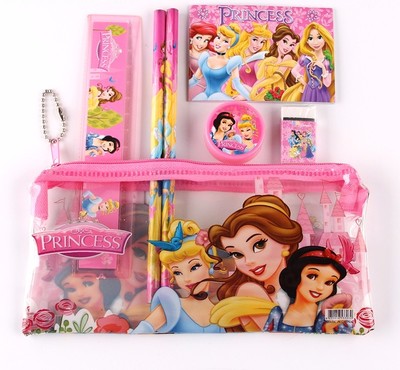 Princesses Snow White Pencil Case With Accessories US Seller New  