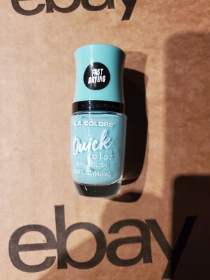 L.A Colors Quick Color Fast Drying Nail Polish - CNL 317 Snappy - 0.49 fl oz