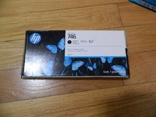2025 GENUINE HP 746 Matte Black 300ml CARTRIDGE P2V83A DESIGNJET Z6 Z9 NEW SEAL