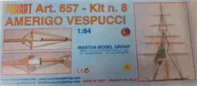 Mantua Model Amerigo Vespucci Kit Nr. 8 1:84 (Kit) 657 Modell