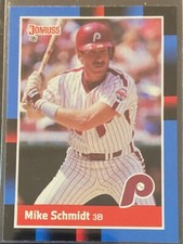 1988 Donruss #330 Mike Schmidt Phillies