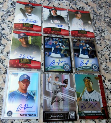 25 Baseball Certified Autograph Auto Rookie Cards RC SP Great for Resale   $$
