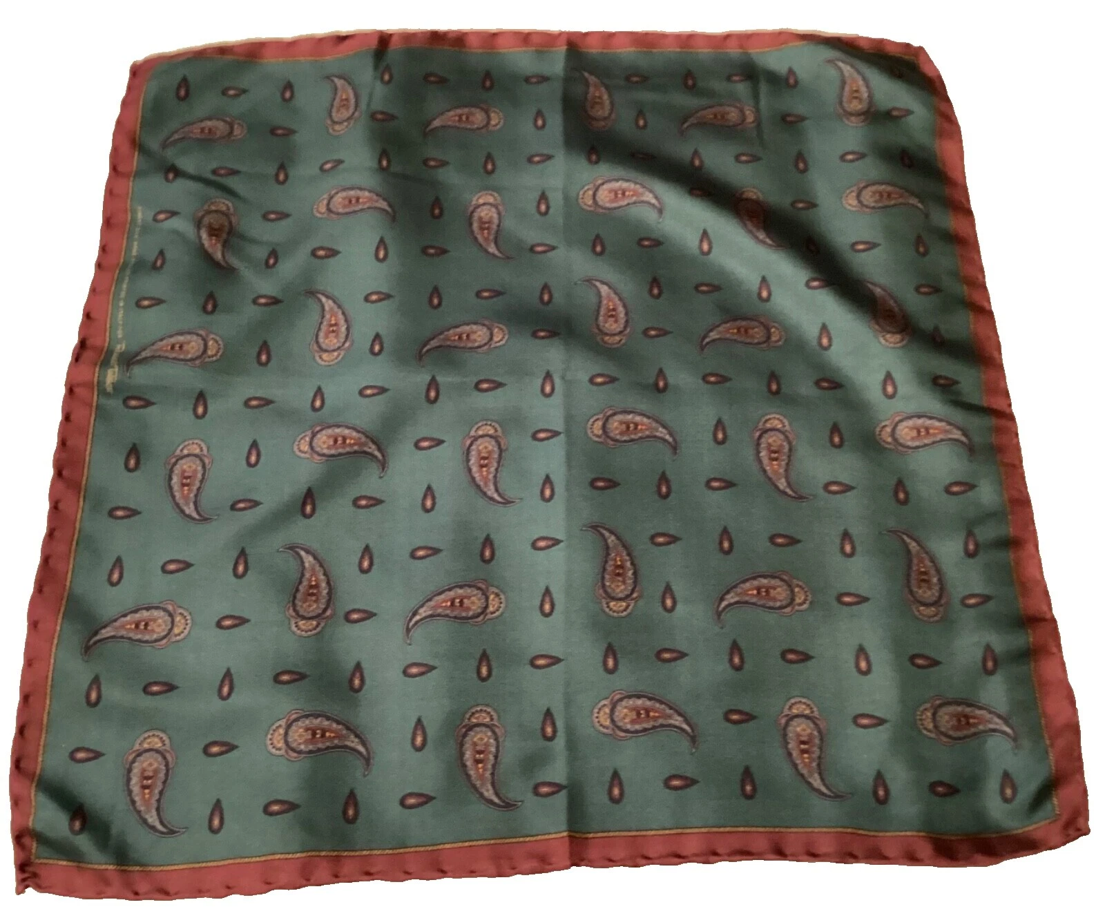 Pañuelos cuadrado de bolsillo Robert Talbott Cachemira para Hombres