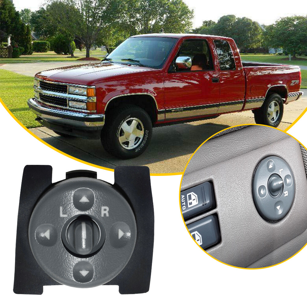 Power Mirror Switch For 95-99 Chevrolet GMC C K 1500/2500