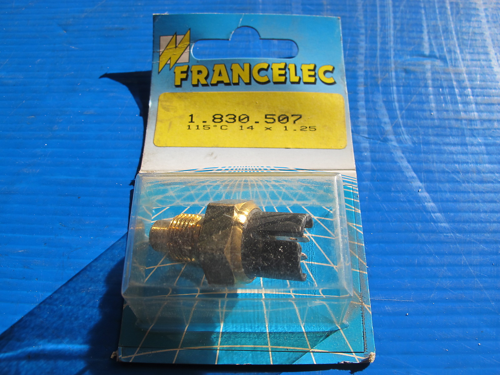 Sonde t° d'eau Francelec contacteur thermique pour Espace Fuego essence