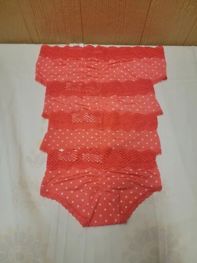 Panty de mujer No Boundaries Hipster micro y encaje coral estampado fuego - ELECCIÓN DE TALLA Foto 2 de 4