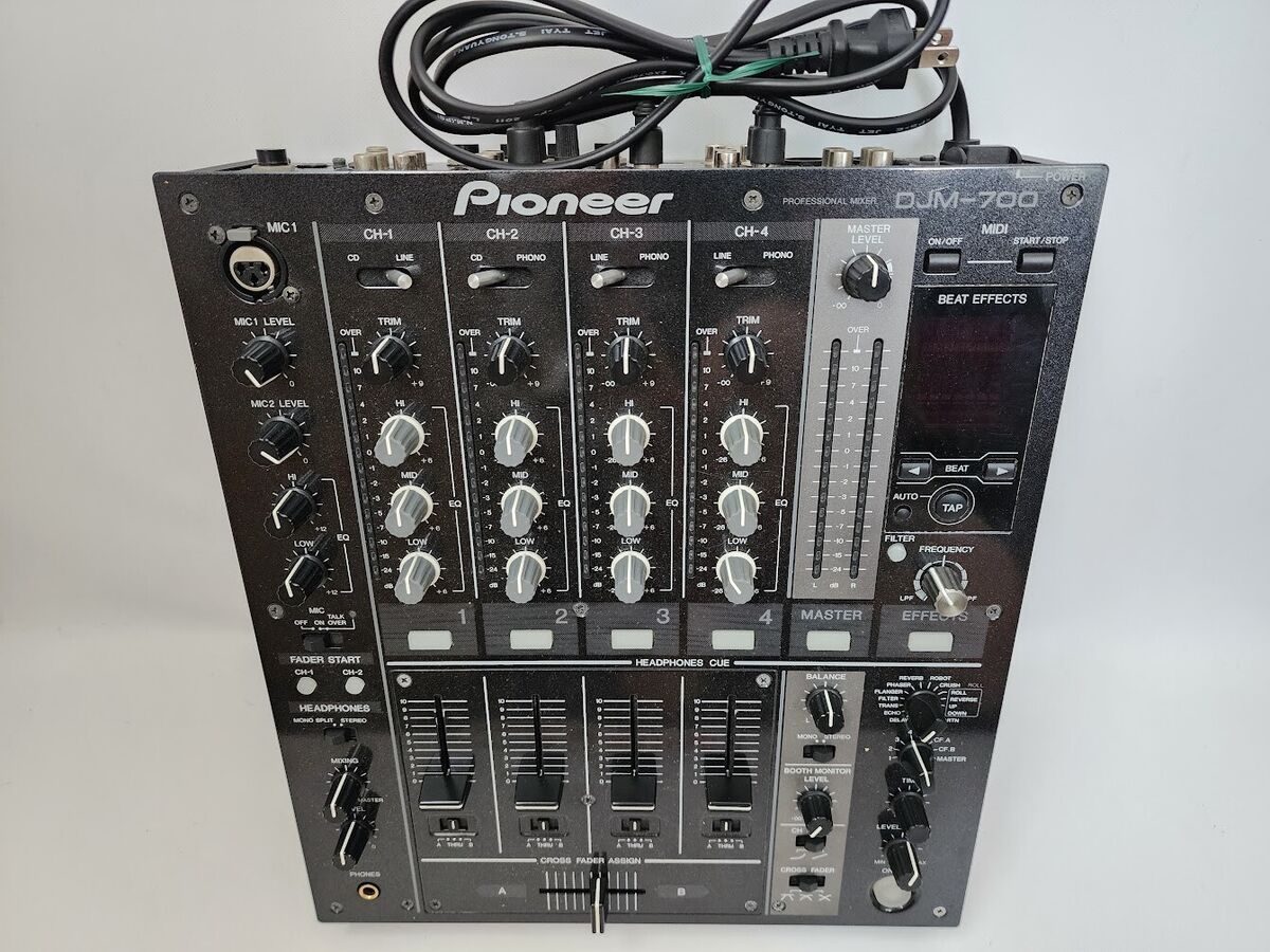 Pioneer DJM-700 Black Digital DJ Mixer 4-Channel | eBay Pioneer DJM-700 Black Digital DJ Mixer 4-Channel | eBay
