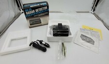 Vintage Maxon RD-2A Radar Detector Black Anti-Falsing w/ Clip NOS