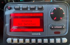 Jensen Sirius JPNPR1 144D2431 Radio w/carkit Cradle 136D3471 Read Description