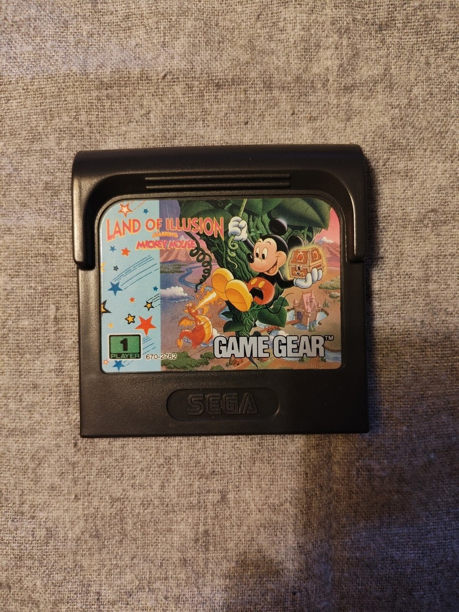 Land of Illusion Starring Mickey Mouse (Sega Game Gear, 1993 Land of Illusion Starring Mickey Mouse (Sega Game Gear, 1993