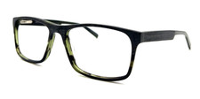 NEW PERRY ELLIS PE-386-3 GREY-GREEN WOOD-GRAIN AUTHENTIC EYEGLASSES 54-16-140