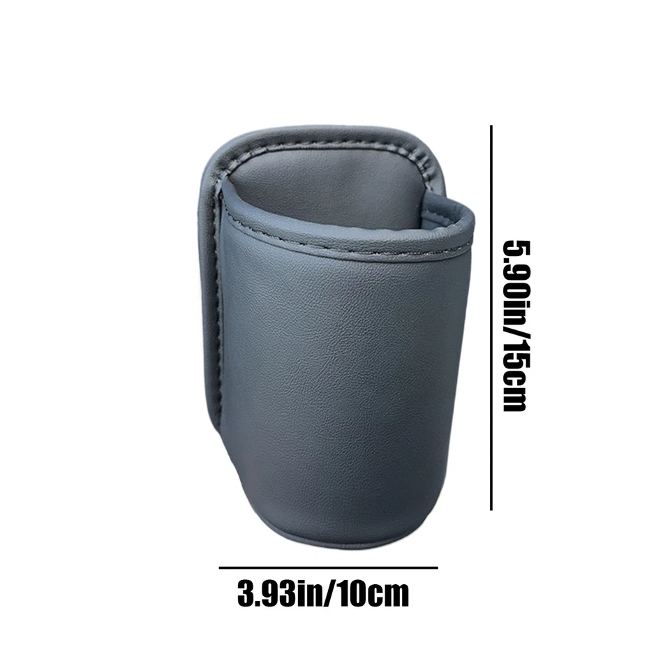 Portavasos para puerta de coche uso simple y conveniente de estantes para puerta de coche 3,94x5,91 pulgadas Foto 3 de 4