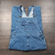 Brazos Denim Work Bib Overall Men's Size Large Coverall Carpenter Jeans