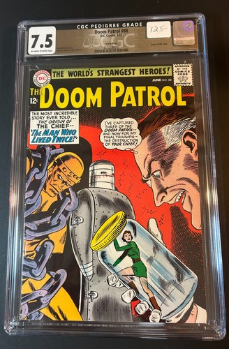 Doom Patrol #88 CGC 7.5 OFF-WHITE TO WHITE Pages (Green River Pedigree)