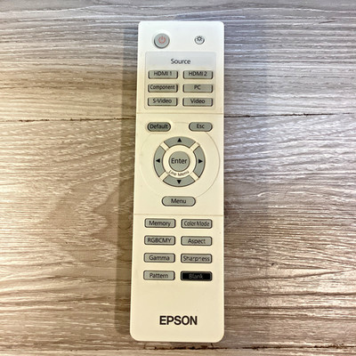 EPSON 150015001 OEM Remote Control EH-TW3000 Powerlite 8350 8370 UB Tested Works