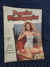 Popular Photography Magazine July 1937 Risque Camera Nude Issue 3
