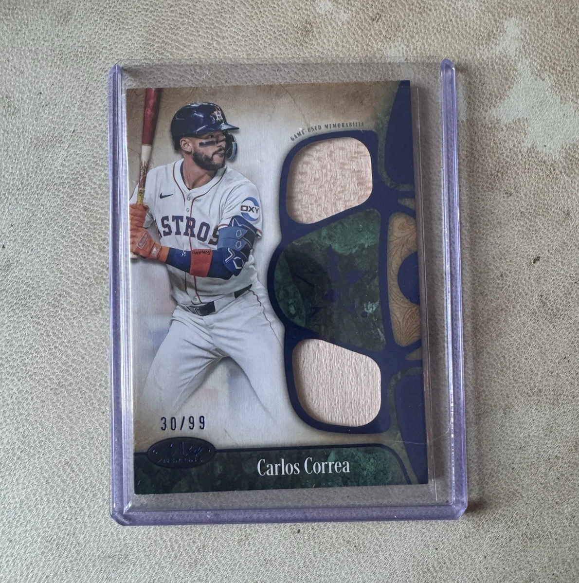 シングルカード Topps - topps carlos correa 1987 relic card Carlos Correa Baseball Sports Trading Cards & Accessories