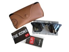 Ray-Ban Clubmaster Metal RB3716 Matte Black Sunglasses