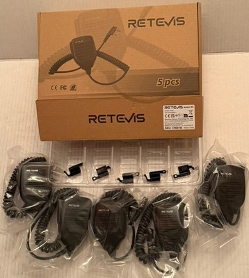 Handheld Speaker Mic 5-Pack