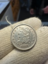 1834 Capped Bust Half Dime AU