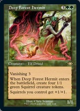 Deep Forest Hermit -Foil Near Mint MTG Modern Horizons 1 Retro Frames