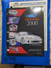 2000 Ford Racing Performance Parts Equipment Catalog w/Price List M-0750-A2000