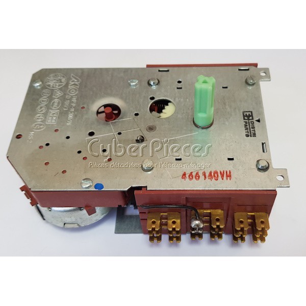 Programmateur Electrolux 50222527009 pour réparer une panne de cycle de lavage de vaisselle