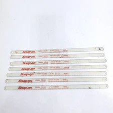 Lot of 7 Snap-on Hacksaw Blades 12" x 24 teeth HSBM1224B